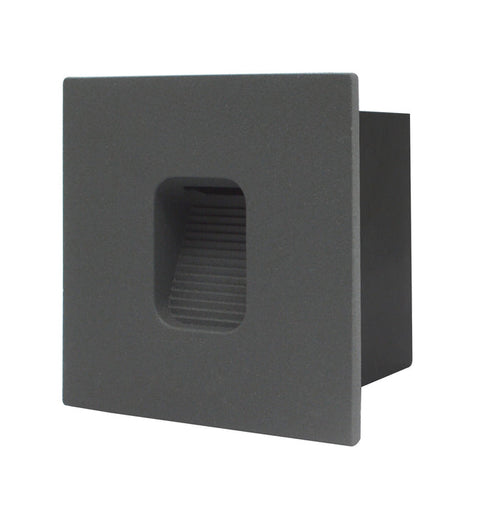 #00224 1W Outdoor LED Wall Light in Black