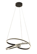 #00303  LED Pendant Light in Black