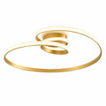 #00308 LED Flush Mount Light in Gold