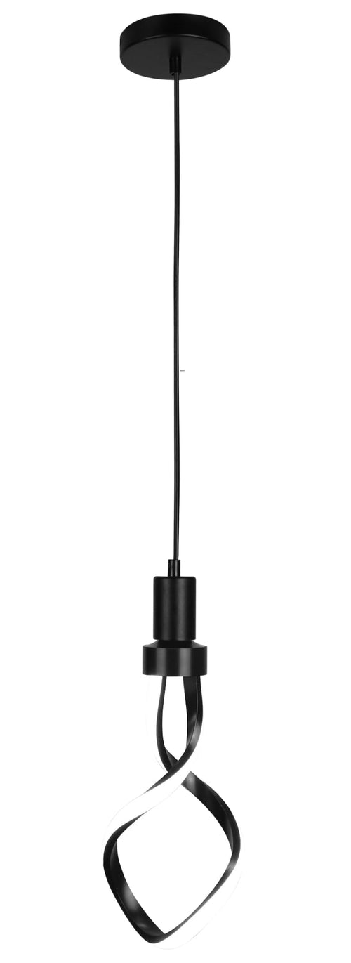 #01023 LED Pendant Light in Black