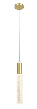 #01043 LED Pendant Light in Gold