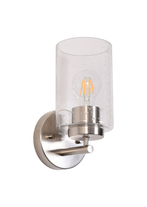 #01207 1W Wall Light in Satin Nickel