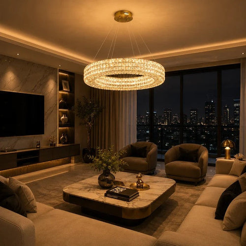 #01622G LED Pendant Light in Gold