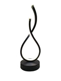 #01645 LED Table Lamp in Black