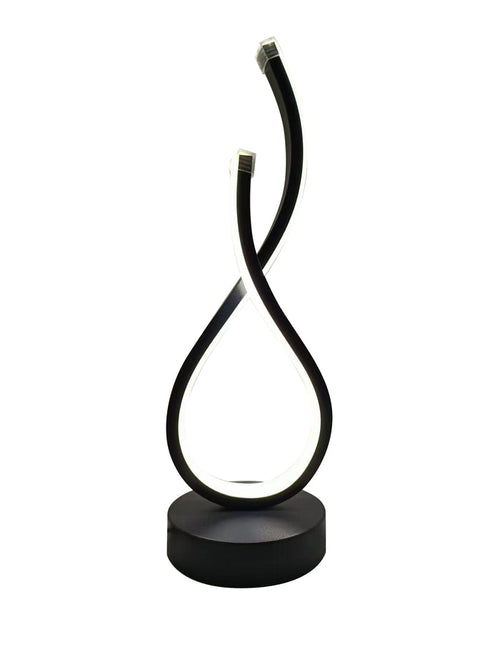 #01645 LED Table Lamp in Black