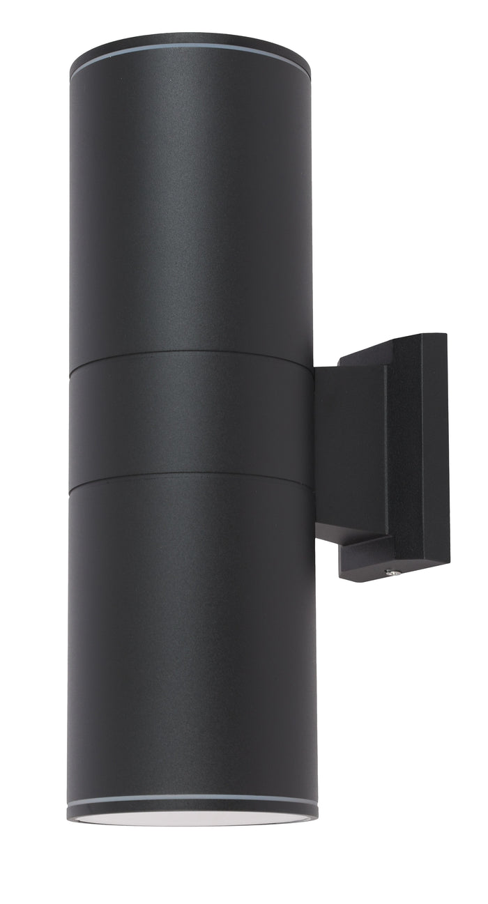 #01667 Outdoor 2-Light Wall Light in Black