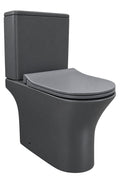 #0636MG 2PC Elongated Front Toilet in Grey