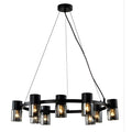 20165 9 Light Hanging Light in Black