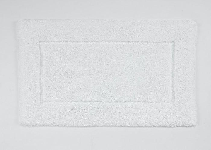 White 100 / Contour Bath Rug 23x23 - Hugs the Toilet