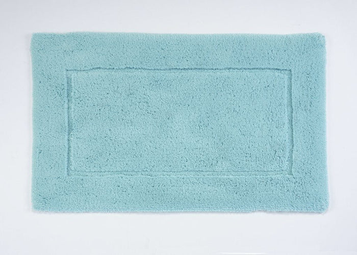 Turquoise 370 / Contour Bath Rug 23x23 - Hugs the Toilet
