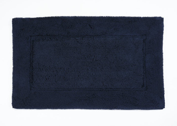 Navy 314 / Contour Bath Rug 23x23 - Hugs the Toilet