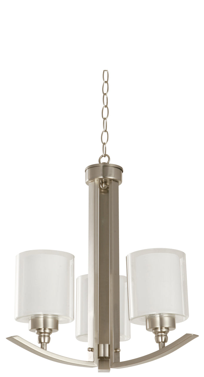 5294 Chandelier in Satin Nickel