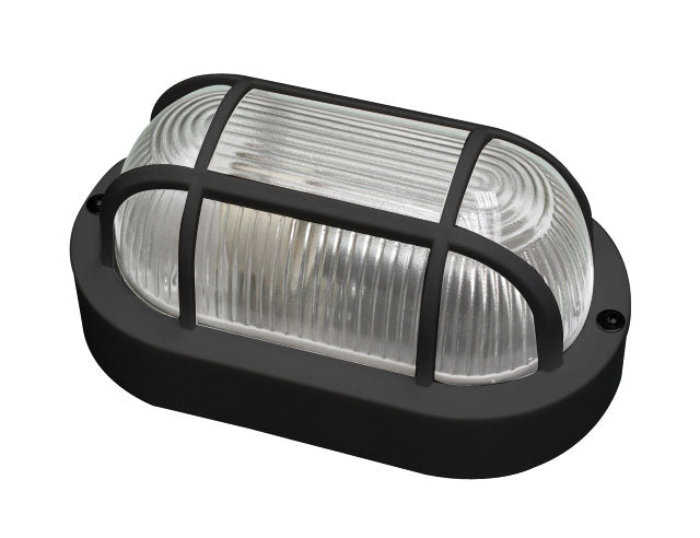 6469BK Outdoor Bulkhead Light in Black