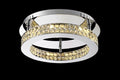7726LED LED Flush Light in Chrome