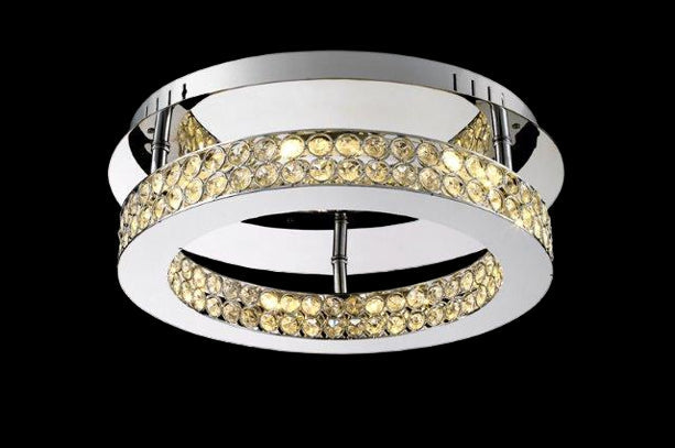 7726LED LED Flush Light in Chrome