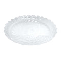 Alabaster White Large Scallop Rim Bowl by Mariposa