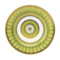 Arcades Green & Gold Bread & Butter Plate by Philippe Deshoulieres