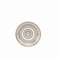 Arcades Grey & Gold Bread & Butter Plate by Philippe Deshoulieres