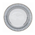 Arcades Grey & Platinum Dessert Plate by Philippe Deshoulieres