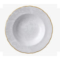 Aves Pearl Rim Soup Bowl by Royal Crown Derby
