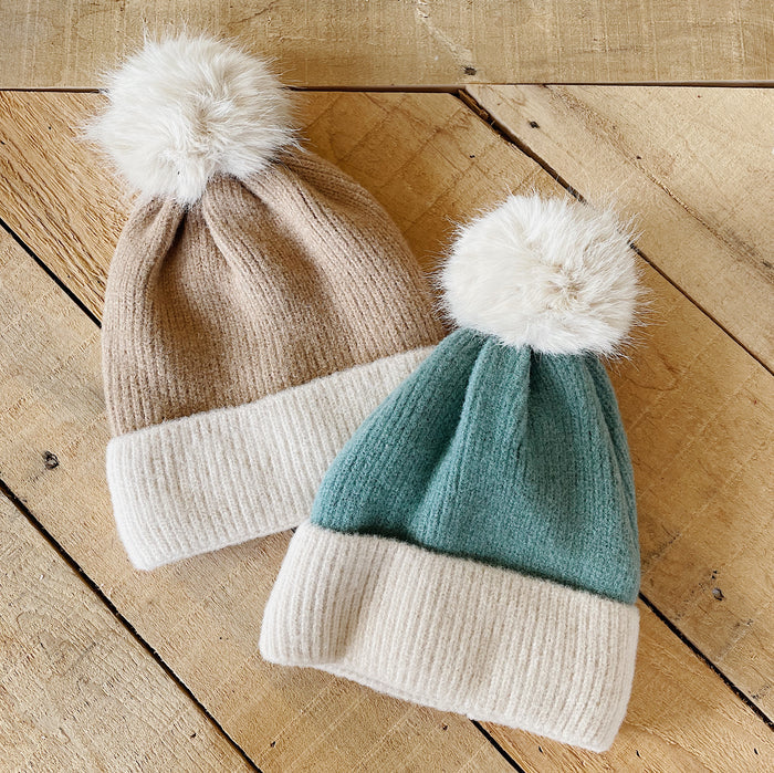 Beanie With Pom Pom
