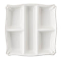 Berry & Thread Whitewash Appetizer Platter by Juliska