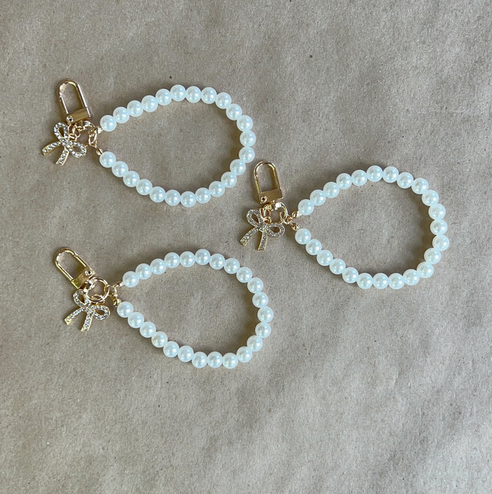 Bow Keychain Charm