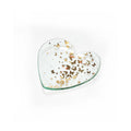Butterfly Heart Plate by Annieglass