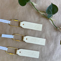 Christian Leather Keychain