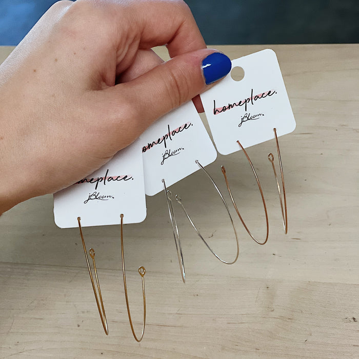 Earrings | Lightweight Hoop