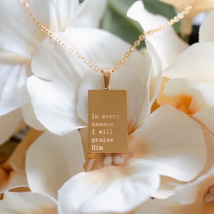Every Season I Will Praise[Necklace]