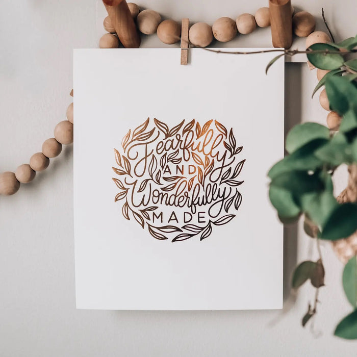 "Fearfully and Wonderfully Made"