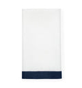 Filo White & Navy Linen Guest Towels by Sferra | Fig Linens