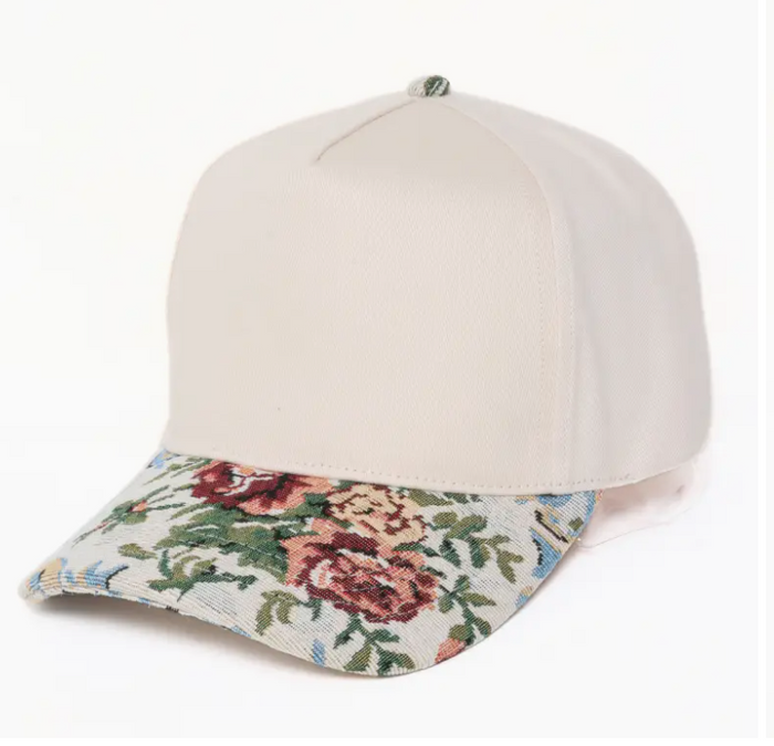 Floral Baseball Cap