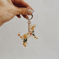 Floral Dog Keychain