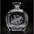 Fox Round Decanter American Wildlife by Julie Wear