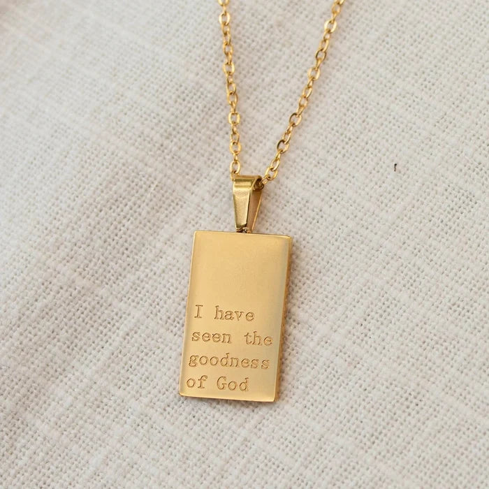 I Have Seen The Goodness Of God - Necklace
