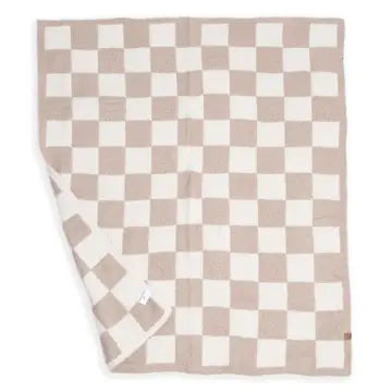 Kids Checkered Pattern Soft Throw Blanket