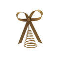 Metal Bow Tree Topper
