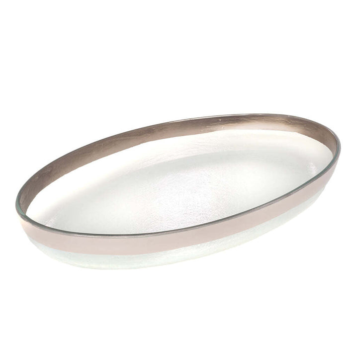 Mod Large Oval Platter by Annieglass Additional Image -1