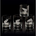 Old Fashion Glasses (4) Fly Fishing by Julie Wear