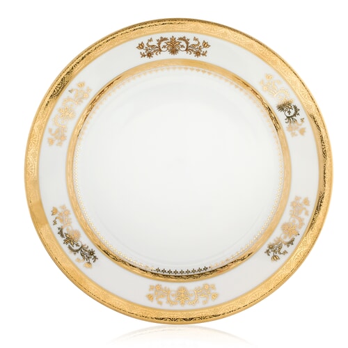 Orsay White Bread & Butter Plate by Philippe Deshoulieres
