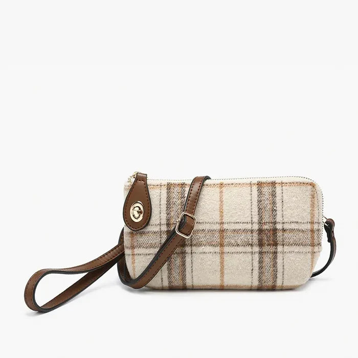 Plaid Crossbody