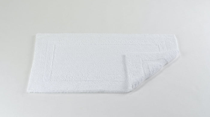 White 100 / Toilet Hugging Contour Bath Rug 23x23