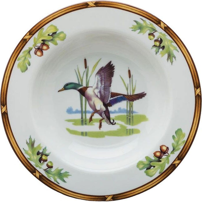 Rim Soup Mallard Game Birds by Julie Wear