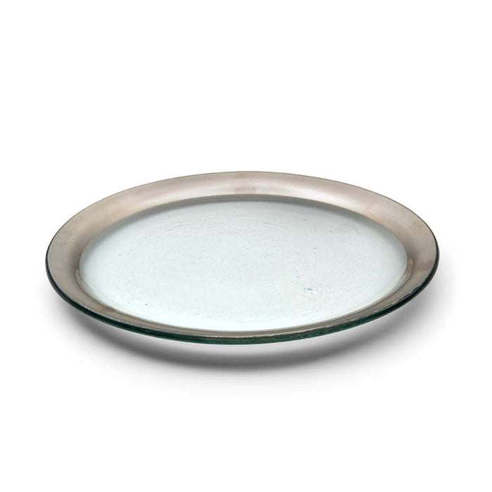 Roman Antique 10" Dinner Plate by Annieglass Additional Image -2