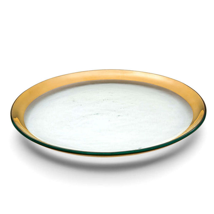 Roman Antique 12" Buffet Plate by Annieglass