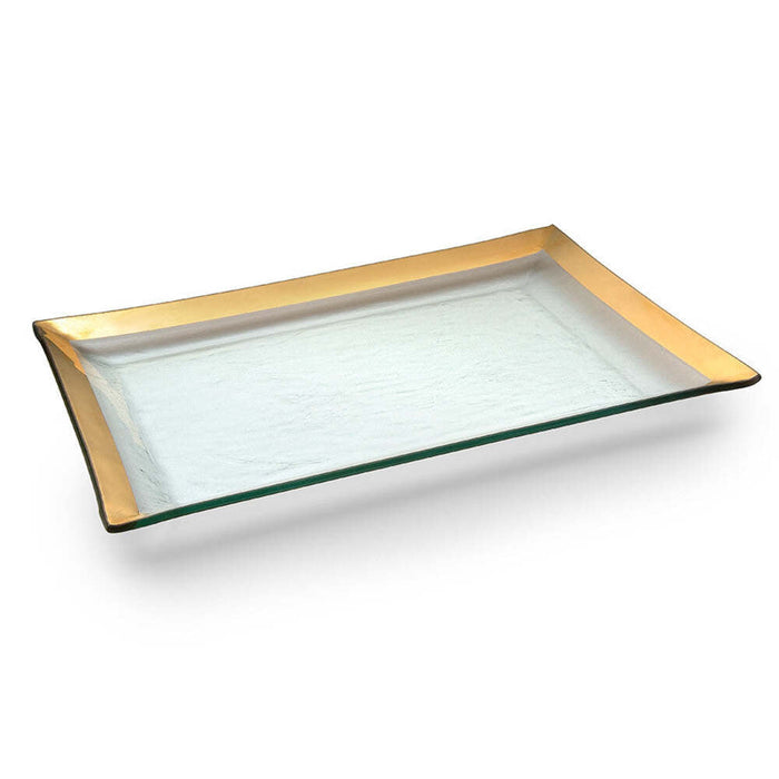 Roman Antique Martini Tray (14.5" x 10") by Annieglass