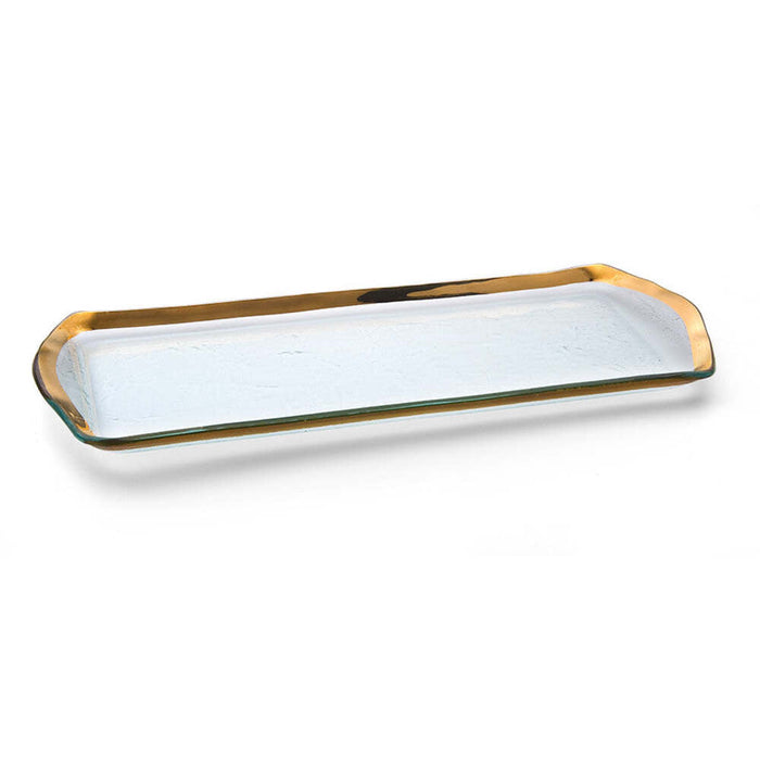 Roman Antique Oblong Pastry Tray by Annieglass