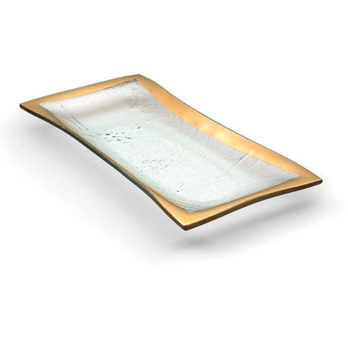 Roman Antique Olive Tray by Annieglass